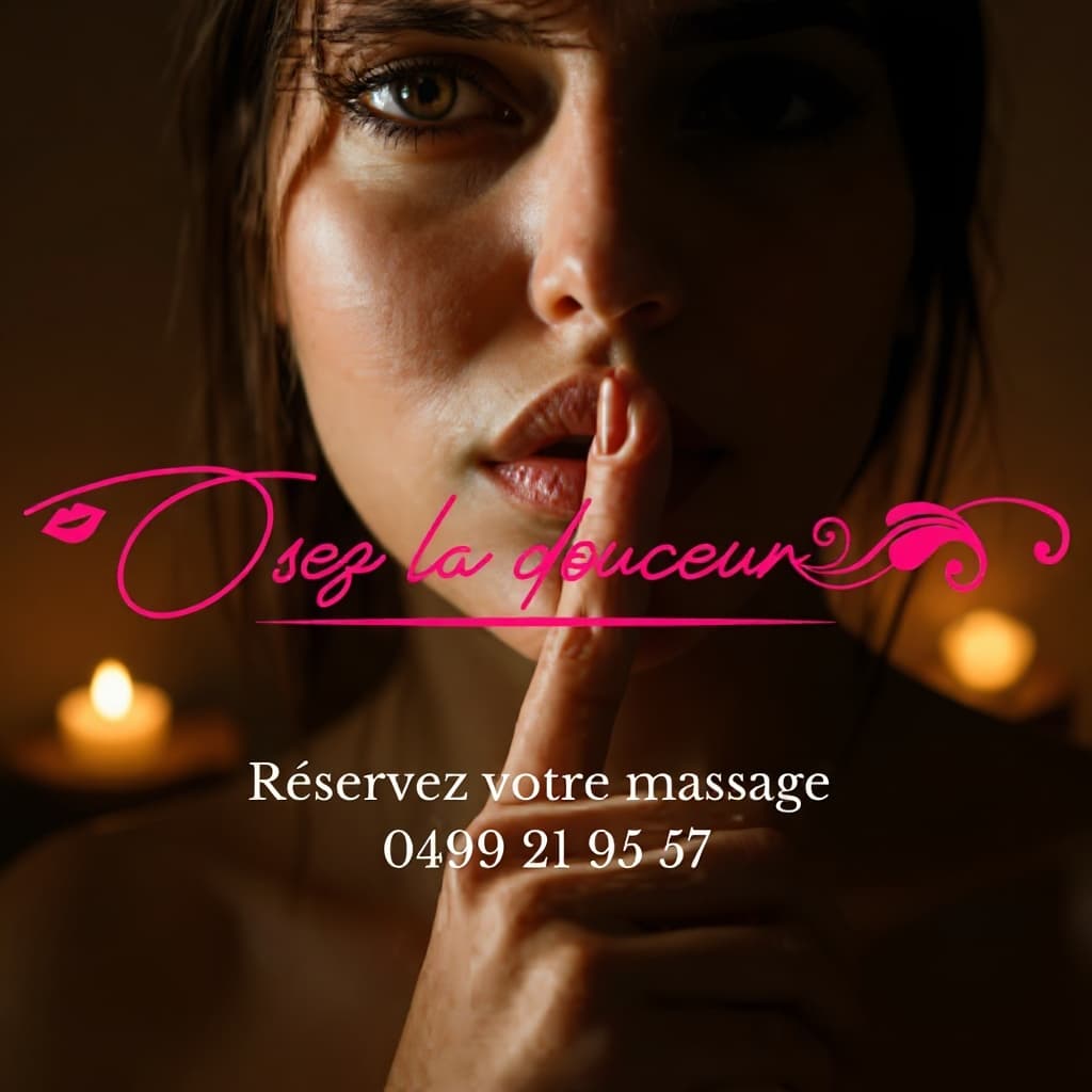 Masseuse chez Osez la Douceur, centre de massage tantrique près de Charleroi et Namur